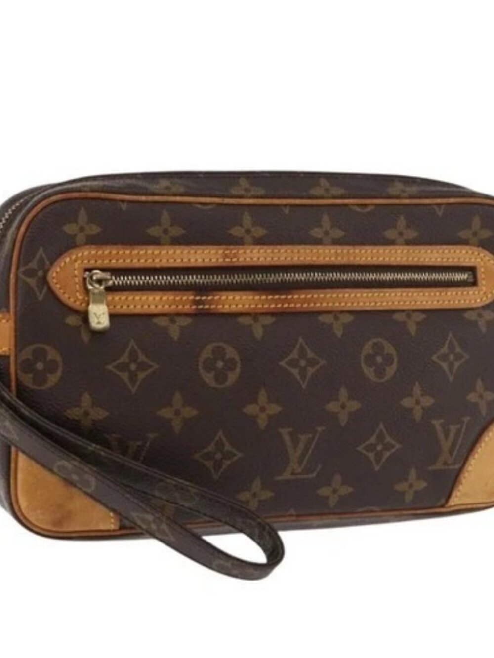 LOUIS VUITTON Monogram Marly Dragonne GM Clutch Bag M51825 LV Auth ep14439